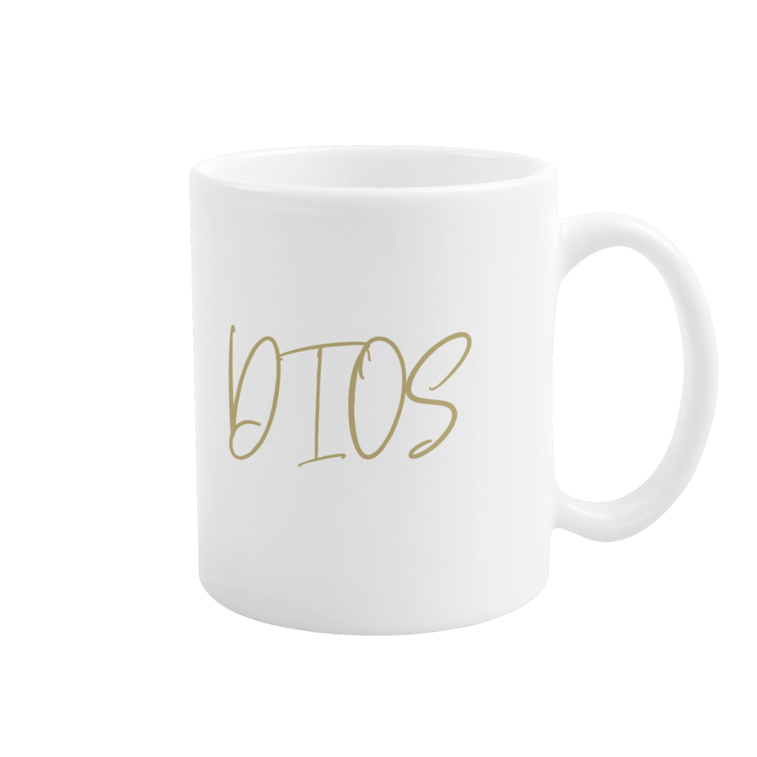 Spanish Dios Coffee Cup