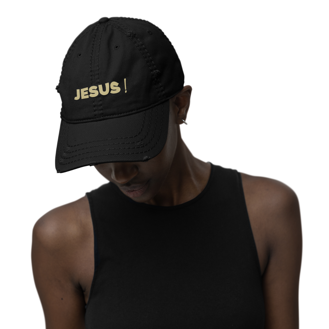 Jesus Hat Black