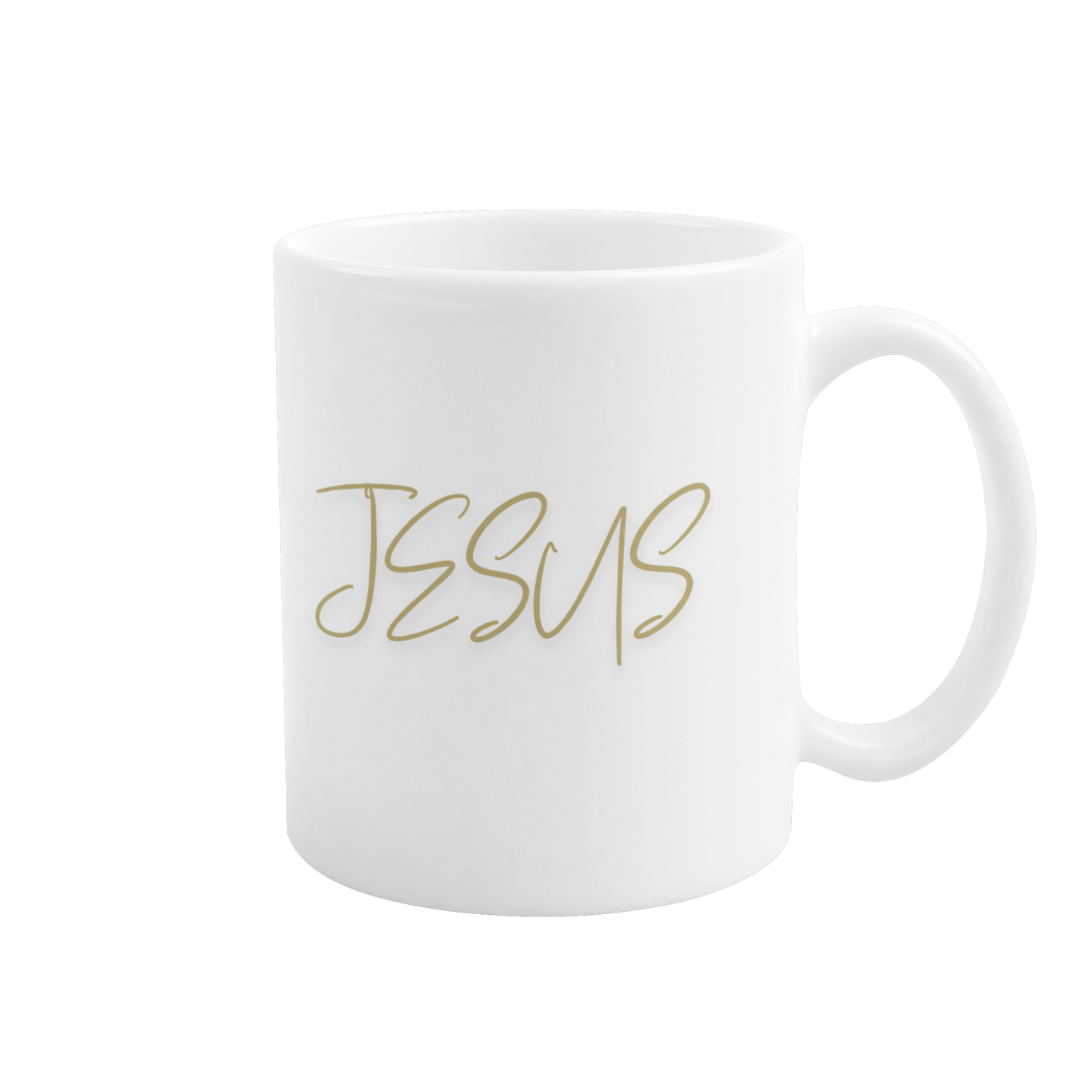 Jesus Coffee Cup